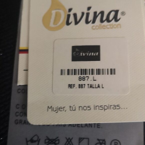 Divina Collection Ladies Knitted Crew Neck Cutout Sweater Black Size - Picture 10 of 16